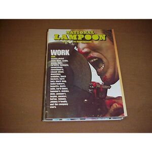 Vintage National Lampoon Magazine #68-November 1975 Work